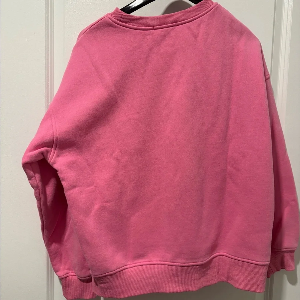 Malibu Athletics Women's Crewneck Sweatshirt - Pink - Picture 2 of 2